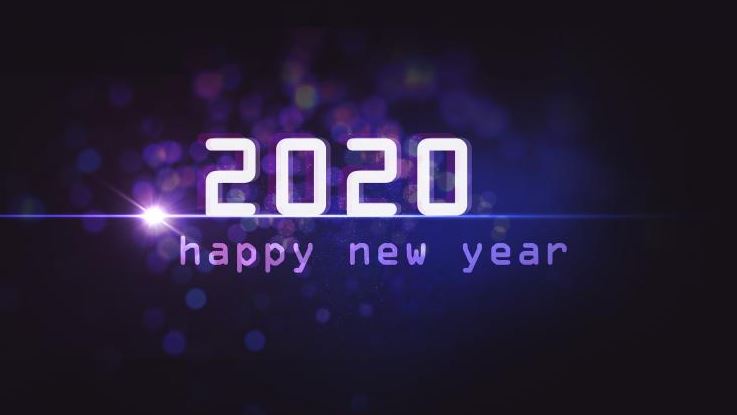 Hình Happy New Year 2020 đẹp