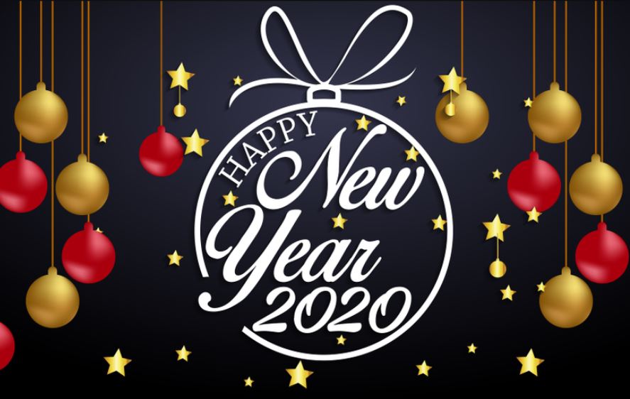 Hình nền Happy New Year 2020 đẹp nhất